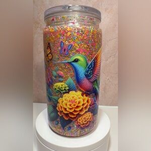 snowglobe cup (acrylic)